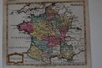 Cartografie kaart Frankrijk Gallia Kopergravure 1795 E8, Antiek en Kunst, Verzenden