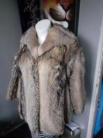 Prachtige echte vintage bontjas bont jas bontjasje maat L, Ophalen of Verzenden, Zo goed als nieuw, Maat 42/44 (L), Bruin
