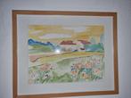 Toon Hermans uniek werk Zomer Landschap, Antiek en Kunst, Ophalen