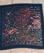 Valentina vintage Sjaal met Bloemenmotief, Maat 46/48 (XL) of groter, Ophalen of Verzenden, Zo goed als nieuw, Sjaal