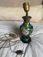 Chinese vintage lamp bloem, Antiek en Kunst, Antiek | Lampen, Verzenden
