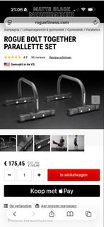 ROGUE Parallettes - Perfect voor Calisthenics!, Sport en Fitness, Fitnessmaterialen, Ophalen of Verzenden, Nieuw, Borst, Overige typen