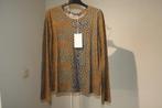 Ulla Johnson shirt lange mouwen mooie print koele tinten L, Overige kleuren, Verzenden, Maat 42/44 (L), Nieuw