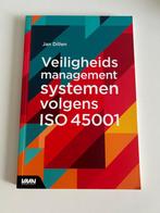 Jan Dillen - Veiligheidsmanagementsystemen volgens ISO 45001, Ophalen of Verzenden, Zo goed als nieuw, Jan Dillen