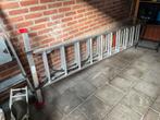 Grote altrex ladder, Doe-het-zelf en Verbouw, Ladders en Trappen, Ophalen, Zo goed als nieuw, Ladder, Opvouwbaar of Inschuifbaar
