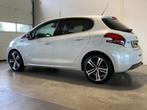 Peugeot 208 1.2 110PK Automaat GT-line Pano. 1e eig., Gebruikt, Euro 6, Leder en Stof, Wit