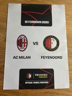 Laatste kans: cover / stoelhoes Milan - Feyenoord 2025, Ophalen of Verzenden, Feyenoord