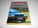 brochure Mitsubishi Lancer Wagon  1986, Verzenden, Zo goed als nieuw, Overige merken