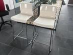 2 hoge IKEA krukken type Glenn, Ophalen, Met voetsteun, 60 tot 90 cm, Zo goed als nieuw