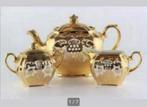 Sadler Gold Lustre 3 delige thee-set 1950 Zeldzaam + theepot, Antiek en Kunst, Ophalen of Verzenden