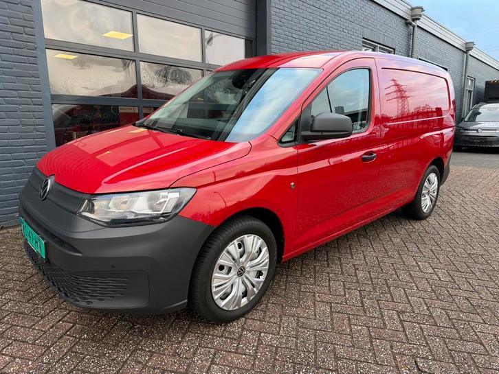 Volkswagen Caddy Maxi 1.5 TSI DSG 11-2021 59.000 km, Auto's, Bestelauto's, Bedrijf, Te koop, Adaptive Cruise Control, Airbags