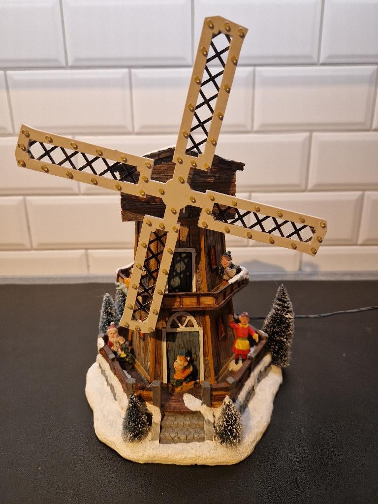 Windmolen kerst, Diversen, Kerst, Zo goed als nieuw, Ophalen