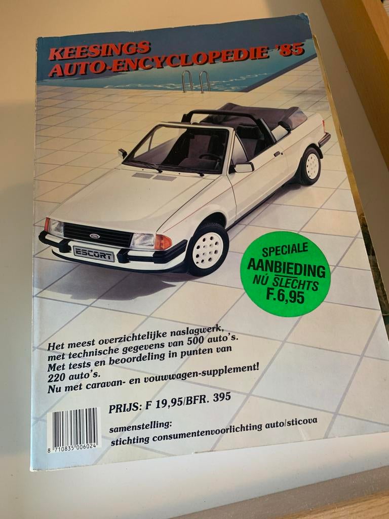 Keesings Auto-Encyclopedie 1985, Ophalen of Verzenden, Gelezen, Algemeen