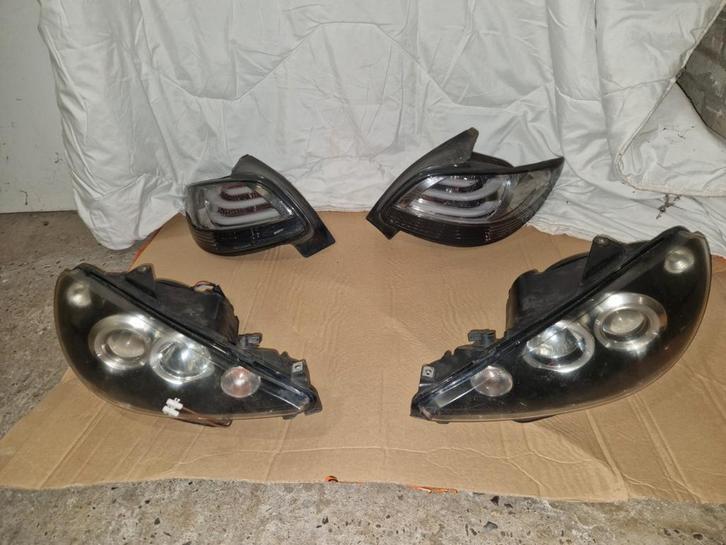 Peugeot 206 verlichting, Auto-onderdelen, Verlichting, Peugeot, Gebruikt, Ophalen of Verzenden