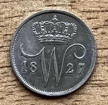 mooie 10 cent Willem I 1827 Utrecht (2) beschikbaar voor biedingen