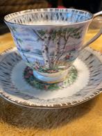 Royal Albert Silver Birch Kop & Schotel, Verzenden, Zo goed als nieuw, Porselein, Kop en/of schotel