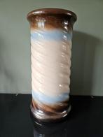 West Germany vintage paraplubak/ grote vaas / plantenzuil, Gebruikt, Overige kleuren, Aardewerk of Porselein, Ophalen of Verzenden