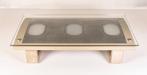 Vliegtuigtafel, salontafel, vliegtuigdeel, vliegtuigmeubel, Ophalen, Nieuw, 50 tot 100 cm, Glas