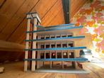 Houten speelgoed garage retro jaren vintage, Ophalen of Verzenden, Gebruikt