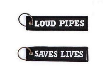 Sleutelhanger - Loud Pipes Saves Lives - Fostex Garments beschikbaar voor biedingen