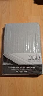 split topper hoeslaken / zensation, Ophalen, Hoeslaken of Sloop, Grijs, Nieuw