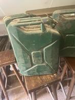 Metalen leger jerrycans, Verzamelen, Ophalen, Landmacht, Nederland