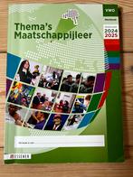Nieuw. Maatschappijleer VWO Werkboek 2024-2025, Ophalen of Verzenden, Nieuw, VWO, Maatschappijleer
