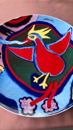 Corneille Cobra decoratief bord vuurvogel, Ophalen of Verzenden