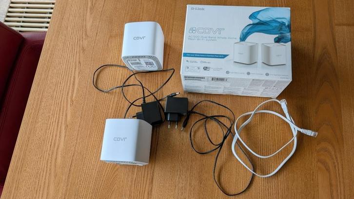 DLink covr 1100 wifi mesh systeem, Computers en Software, Routers en Modems, Zo goed als nieuw, Router, Ophalen