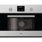 Combimagnetron Whirlpool AMW 545 IX inbouw, 45 tot 60 cm, Hete lucht, Ophalen of Verzenden, Zo goed als nieuw