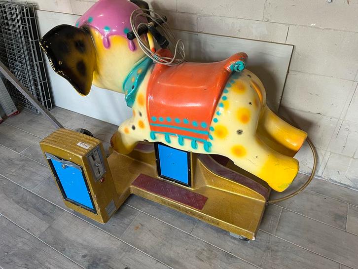 Vintage Kermis Attractie - Olifant, Verzamelen, Automaten | Overige, Gebruikt, Ophalen