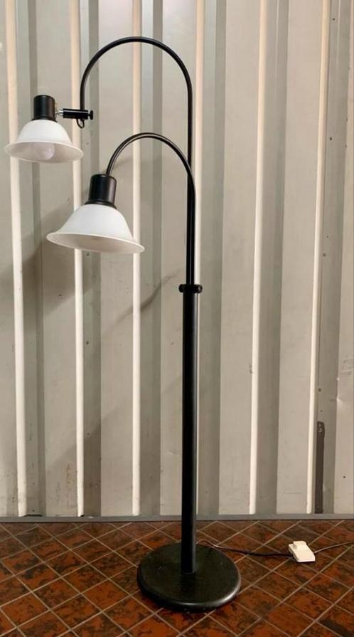 Vintage space age booglamp - jaren 70, Huis en Inrichting, Lampen | Vloerlampen, Zo goed als nieuw, Kunststof, Ophalen