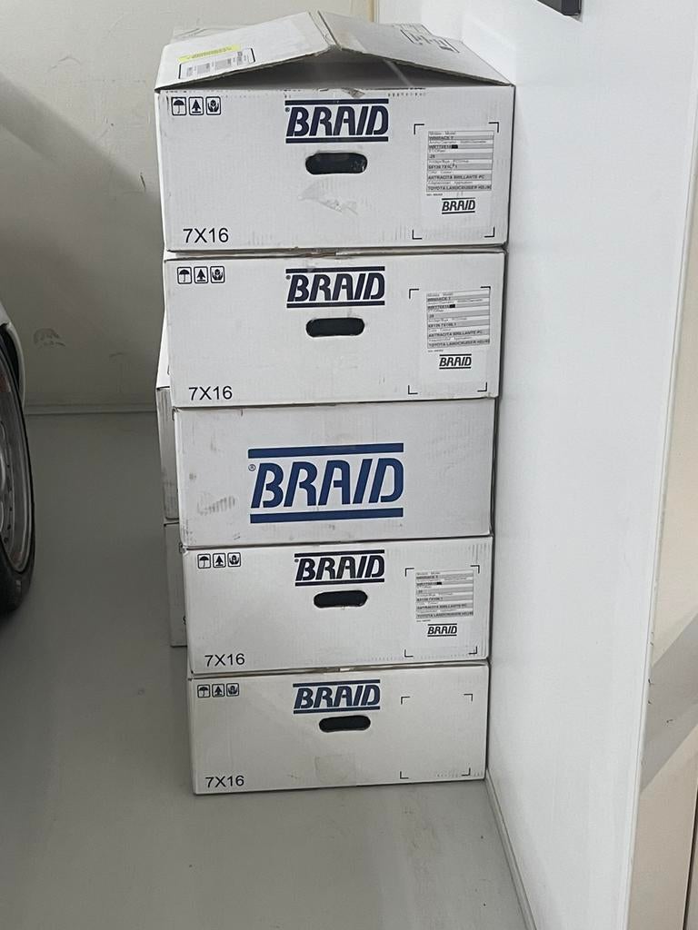 Braid Winrace T, Toyota Landcruiser, Auto-onderdelen, Ophalen of Verzenden, Nieuw, Zomerbanden, Banden en Velgen