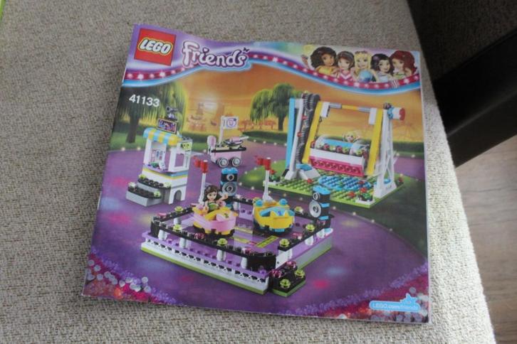 41133 Lego Friends Amusement Park Bumper Cars, Kinderen en Baby's, Speelgoed | Duplo en Lego, Gebruikt, Lego, Complete set, Ophalen of Verzenden