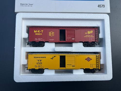 Marklin H0 4579 OVP Texas&Pacific Wagenset 150 Jaar Texas, Hobby en Vrije tijd, Modeltreinen | H0, Nieuw, Wagon, Wisselstroom