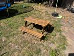 Picknicktafel voor kinderen, Gebruikt, Rechthoekig, Hout, Ophalen