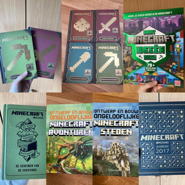 Leuke minecraft boeken, Boeken, Avontuur en Actie, Zo goed als nieuw, Ophalen of Verzenden