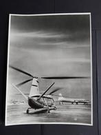 Originele foto van een Bristol 173 helikopter (F807), Verzamelen, Luchtvaart en Vliegtuigspotten, Ophalen of Verzenden, Gebruikt