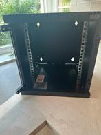 10 inch patchkast met patchpanel en schap, Ophalen, Zo goed als nieuw, Plaatstaal