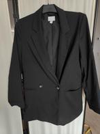 Zwart colbert jasje S-M casual chique boyfriends jasje, H&M, Zwart, Ophalen of Verzenden, Zo goed als nieuw