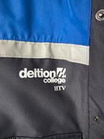 Deltion College HTV Jas met Voering, Ophalen of Verzenden, Zo goed als nieuw, Blauw