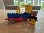 Legoset 328 Fabuland muis met raceauto, Ophalen, Zo goed als nieuw, Complete set, Lego