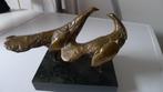 EK van Zanten brons "Pauwen" gesigneerd sculptuur  UNICA, Antiek en Kunst, Ophalen