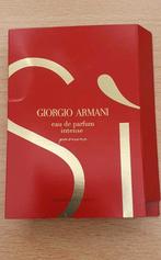 Giorgio Armani eau de parfum intense passione 1.2 ml, Ophalen of Verzenden, Nieuw