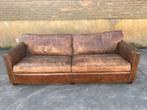 Ralph Lauren bruin generfde leren bank !!!, Ophalen, Ralph lauren, Driepersoons, Rechte bank