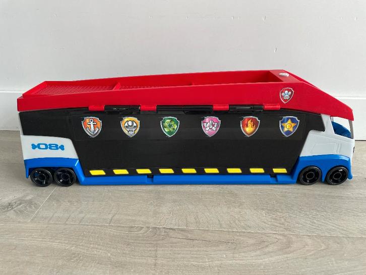 Paw Patrol transformerende paw patroller, Kinderen en Baby's, Speelgoed | Speelgoedvoertuigen, Zo goed als nieuw, Ophalen of Verzenden