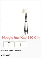 Staande lamp, Huis en Inrichting, Lampen | Vloerlampen, Ophalen, Gebruikt, Metaal, 150 tot 200 cm
