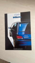 Renault Clio Williams folder 1994, Ophalen of Verzenden, Zo goed als nieuw, Renault