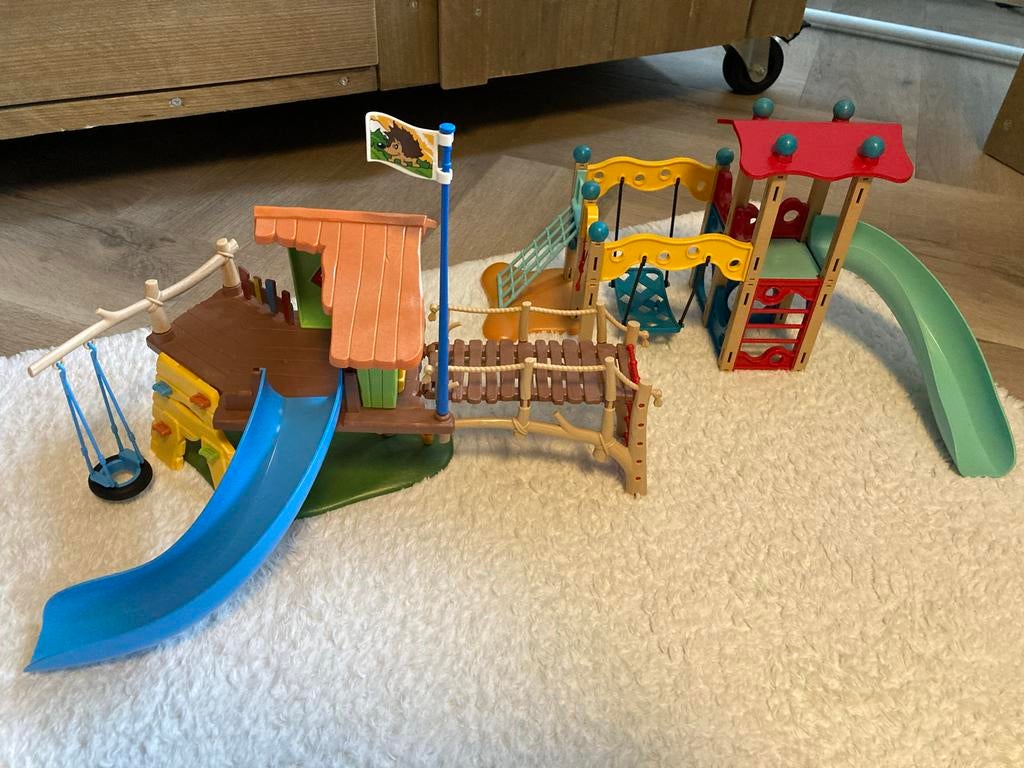 Playmobil Speeltuin - twee verschillende, Ophalen of Verzenden, Zo goed als nieuw, Complete set
