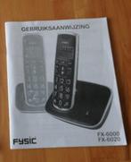 Senioren telefoon Fysic, Ophalen of Verzenden, Zo goed als nieuw, 1 handset